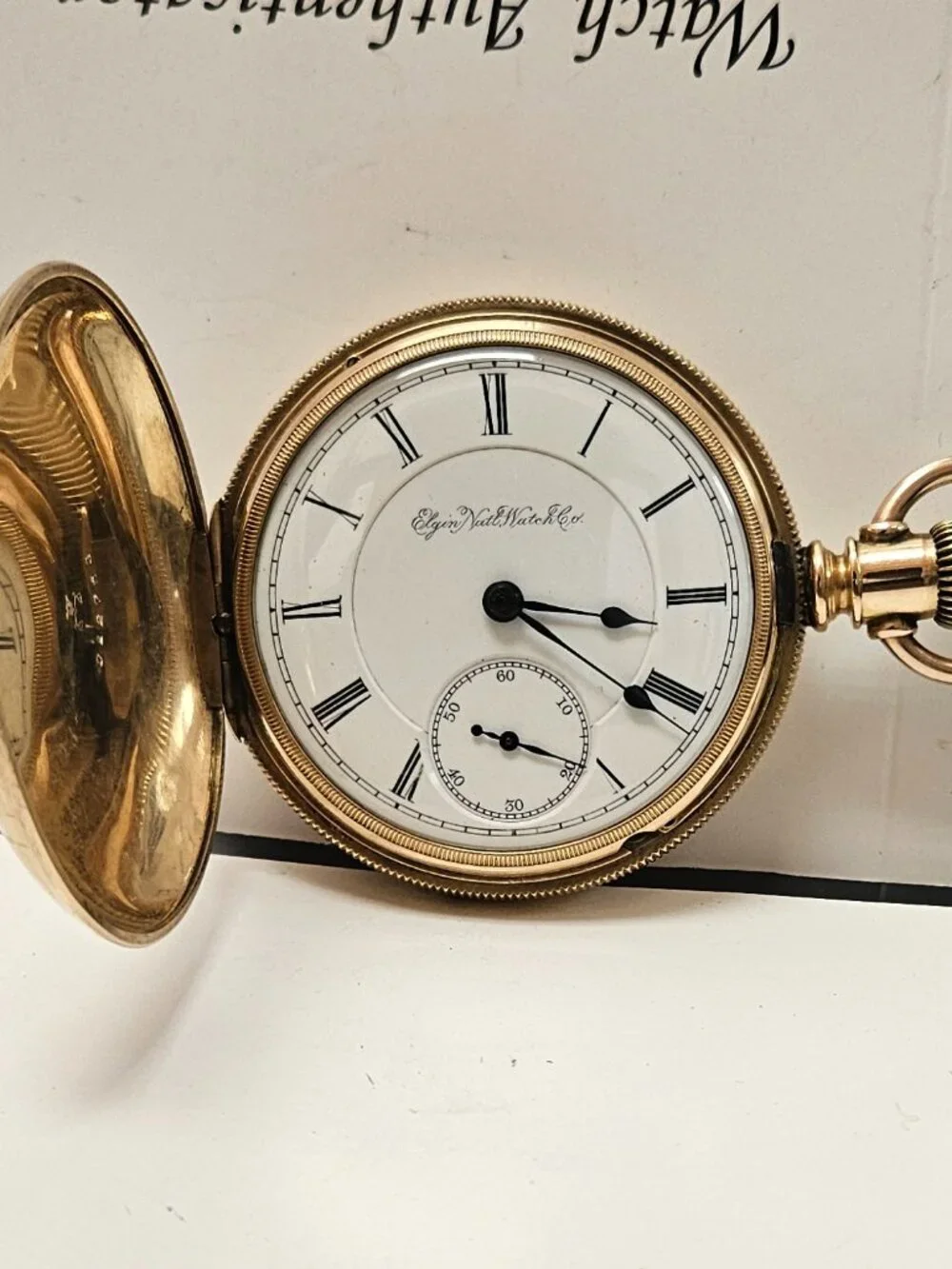Elgin National Watch Co. Hunter case pocket watch